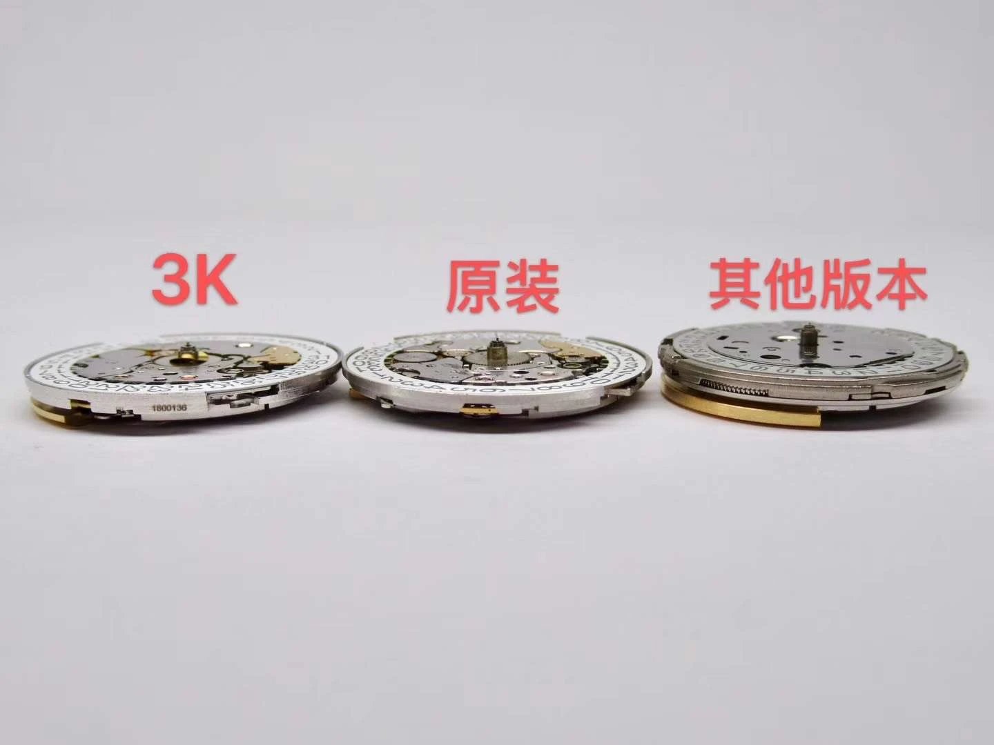 3K百达翡丽手雷全新订制版百达专‎Cal.324SC自动上‎链机芯。厚度一致完全实现