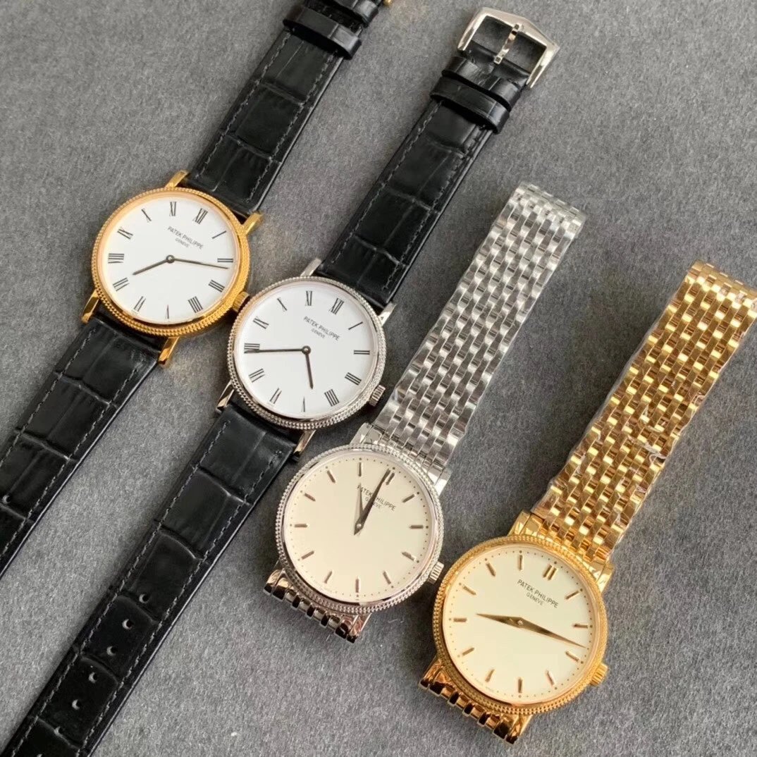 TW厂手表百达翡丽古典表系列5120/1J-001黄金自动机械珍珠陀18k金腕表