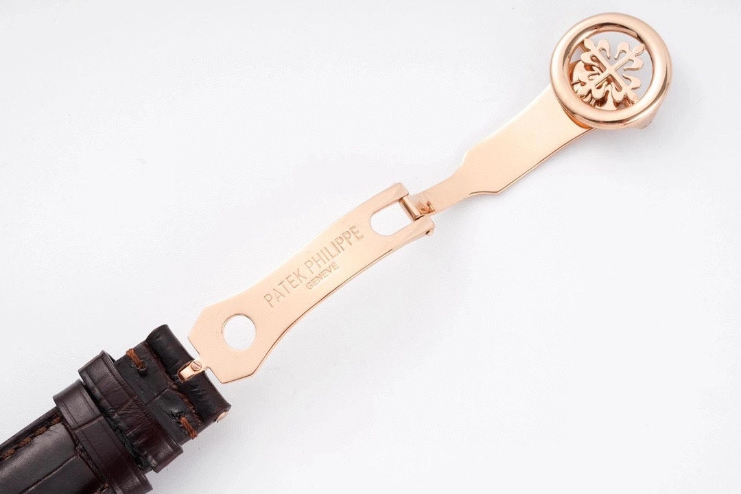 ZF匠”芯“出品典藏之作——百达翡丽古典5153系列腕表，38mmX10mm，玫瑰金白面，定制版324机芯